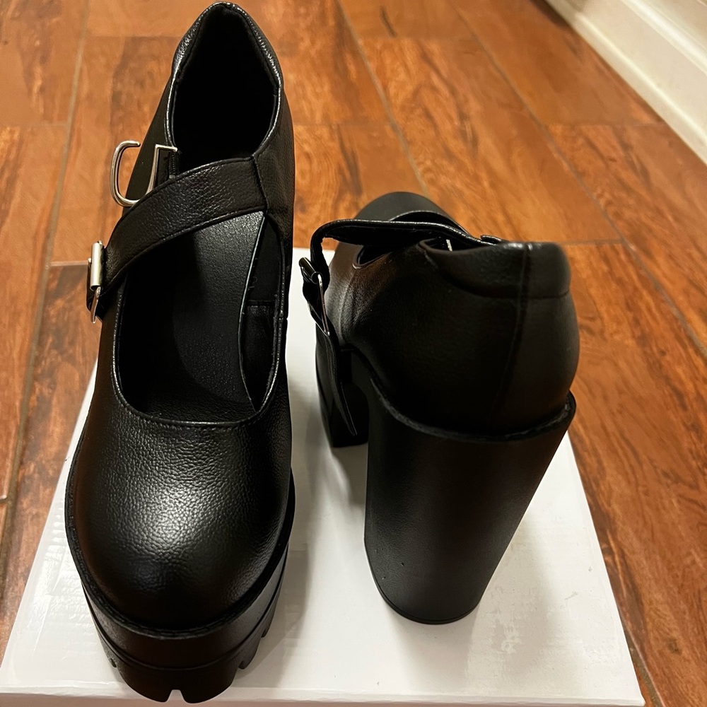 Platform Mary Janes